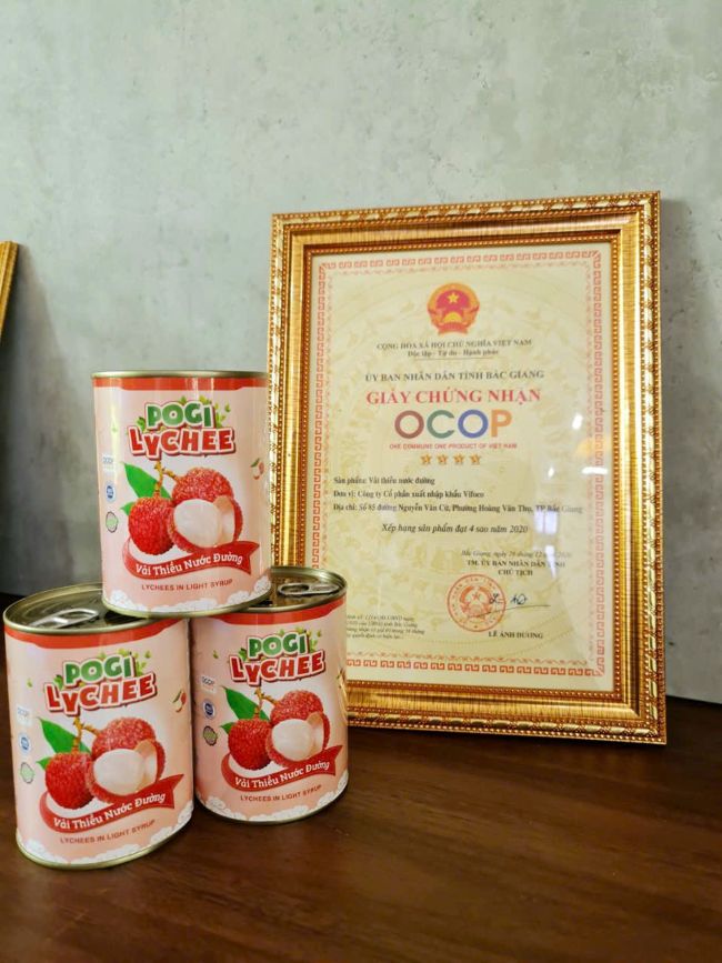 Vải đóng hộp - Công Ty CP Xuất Nhập Khẩu Vifoco